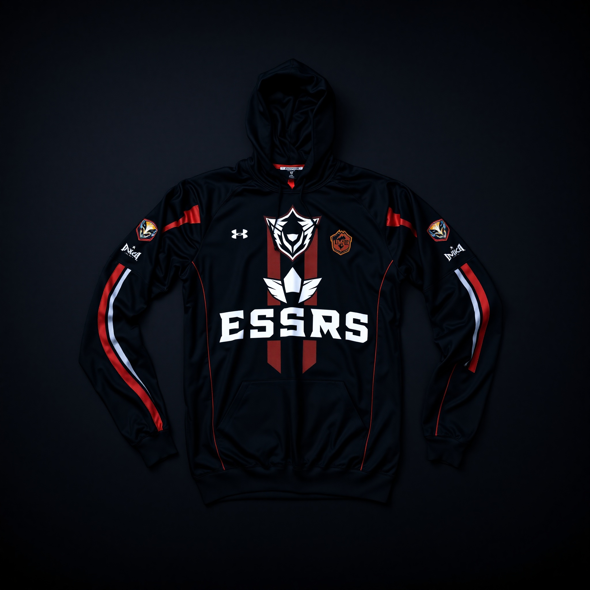 Team esports apparel sets showing matching gaming outfits for tournament play