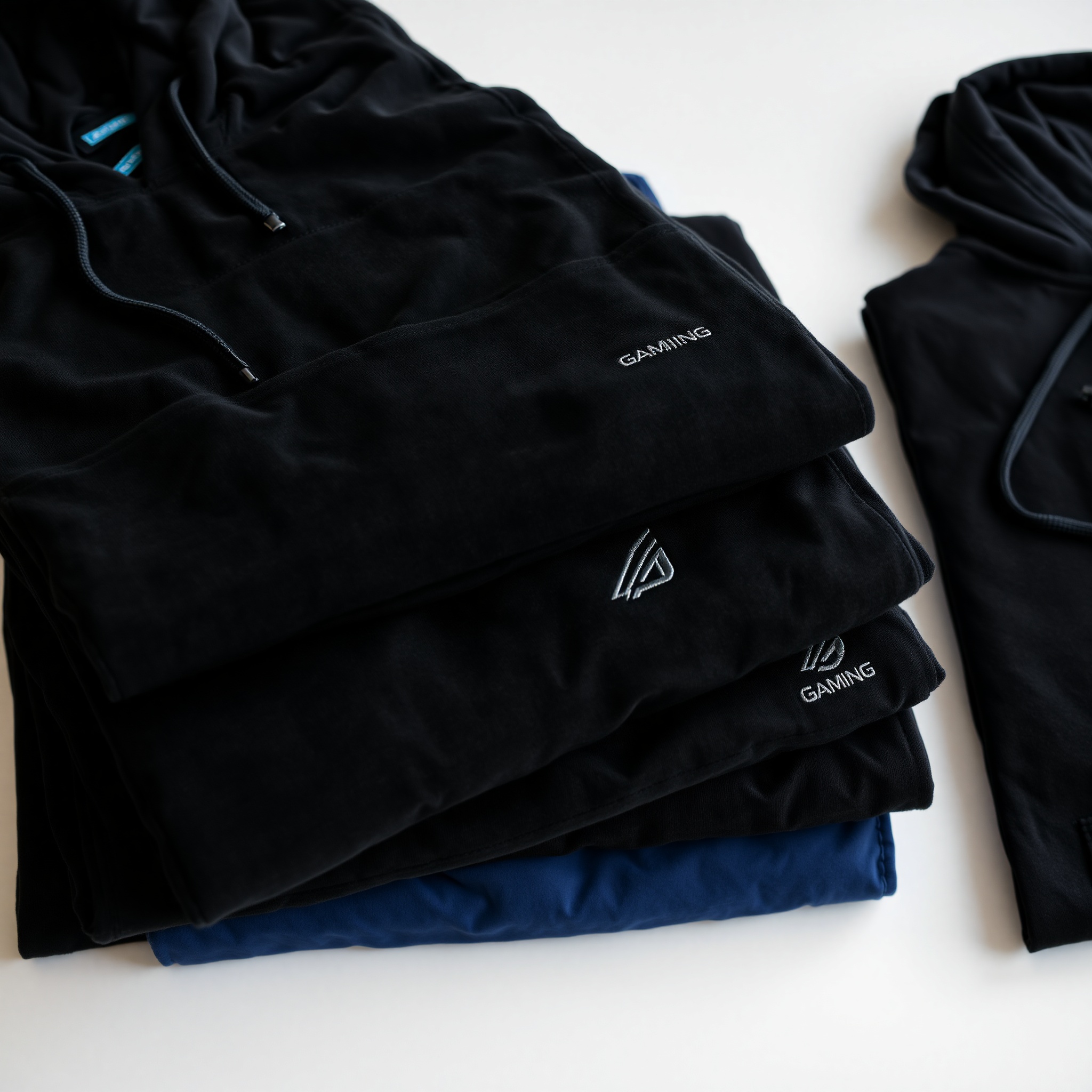 Premium esports hoodies collection showcase featuring professional gaming apparel